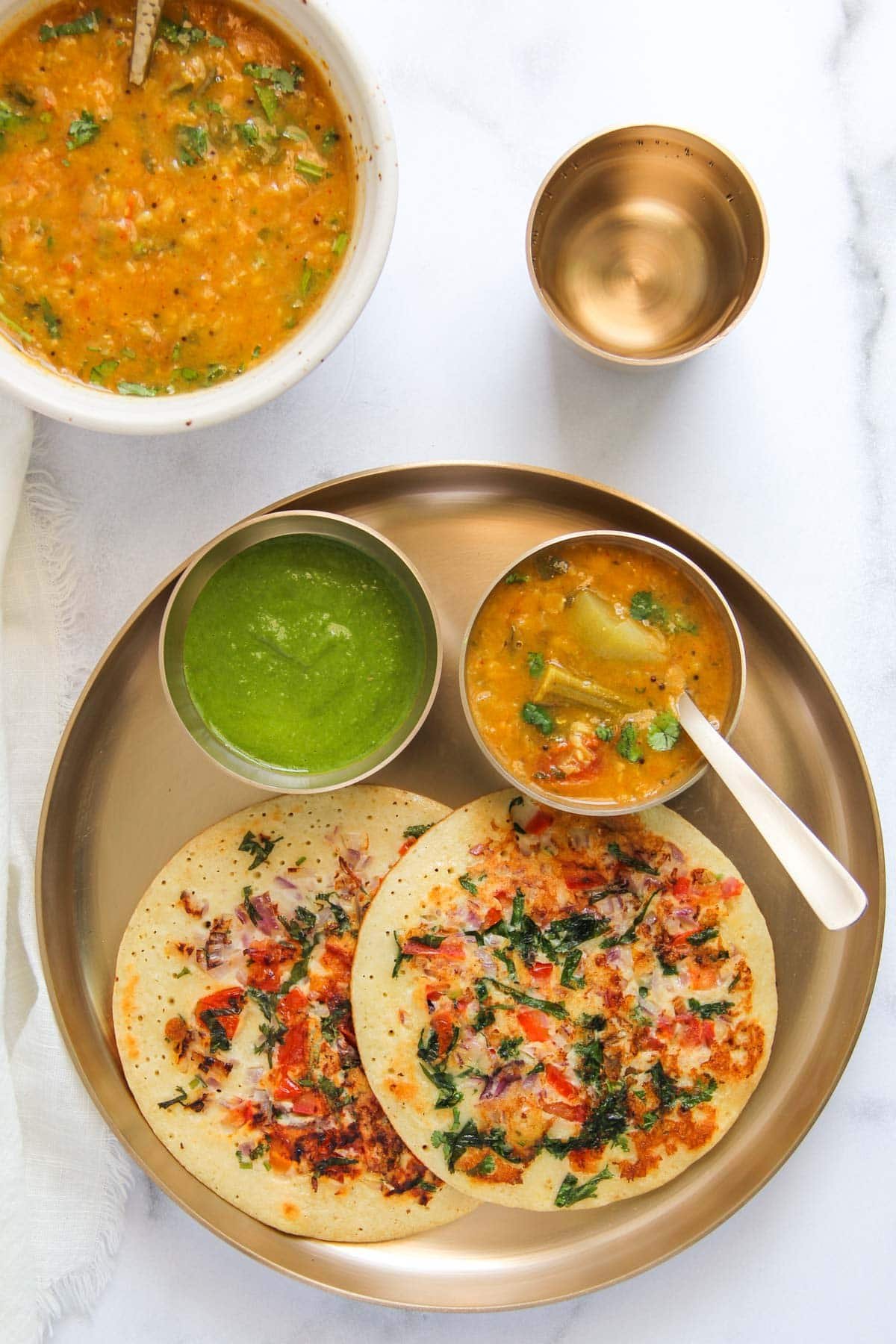 Cottage Cheese Uttapam